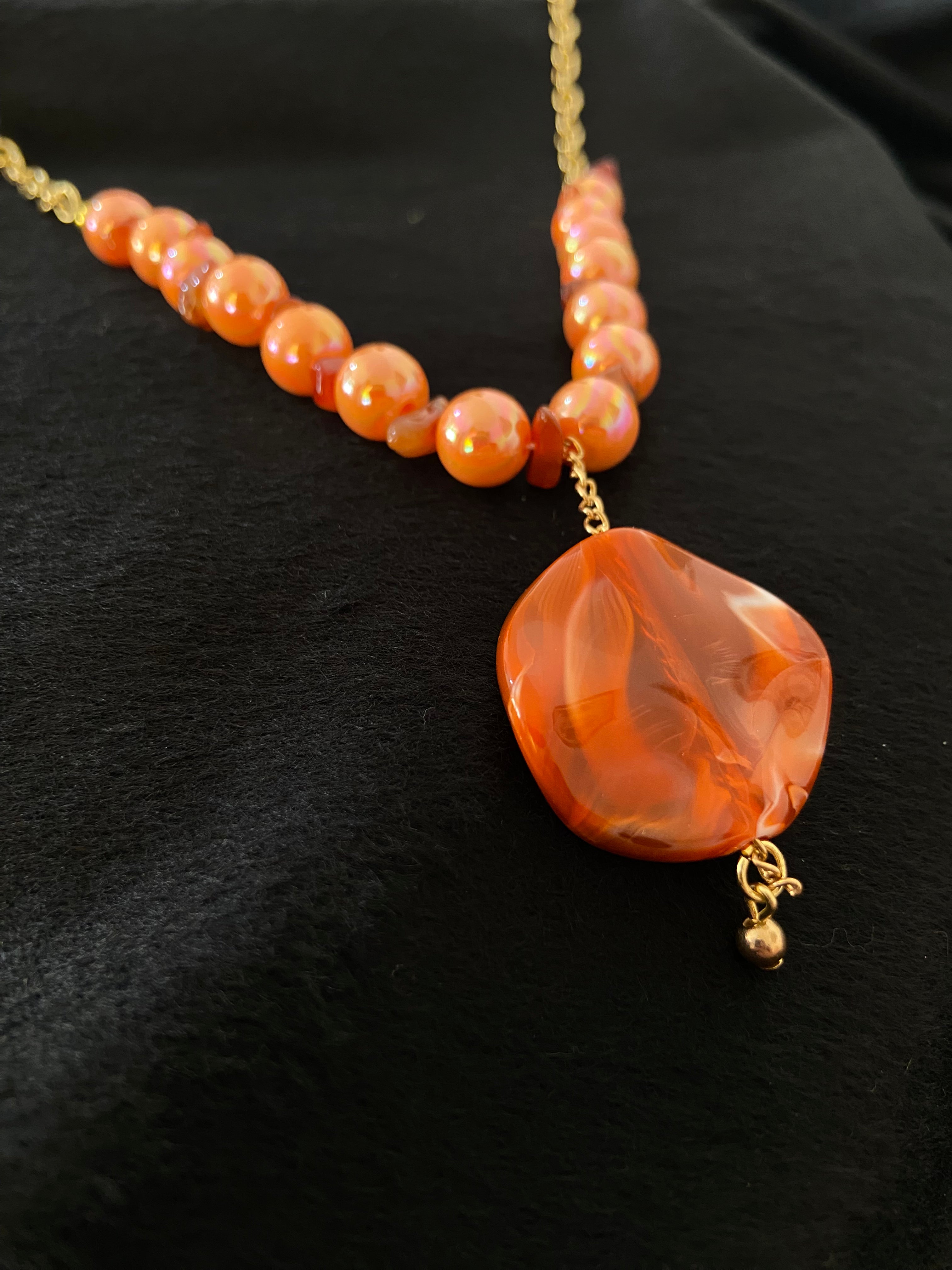 Colar Sol de Tangerina