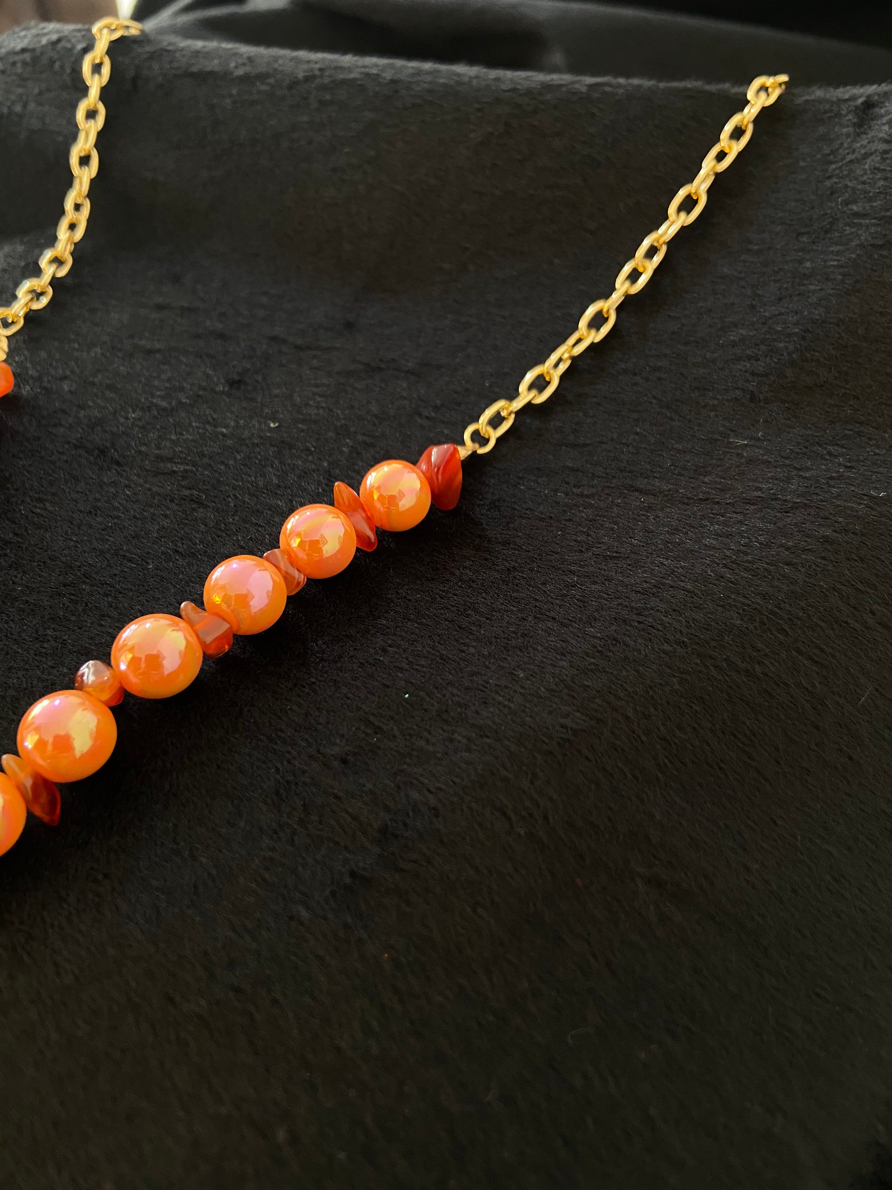 Colar Sol de Tangerina