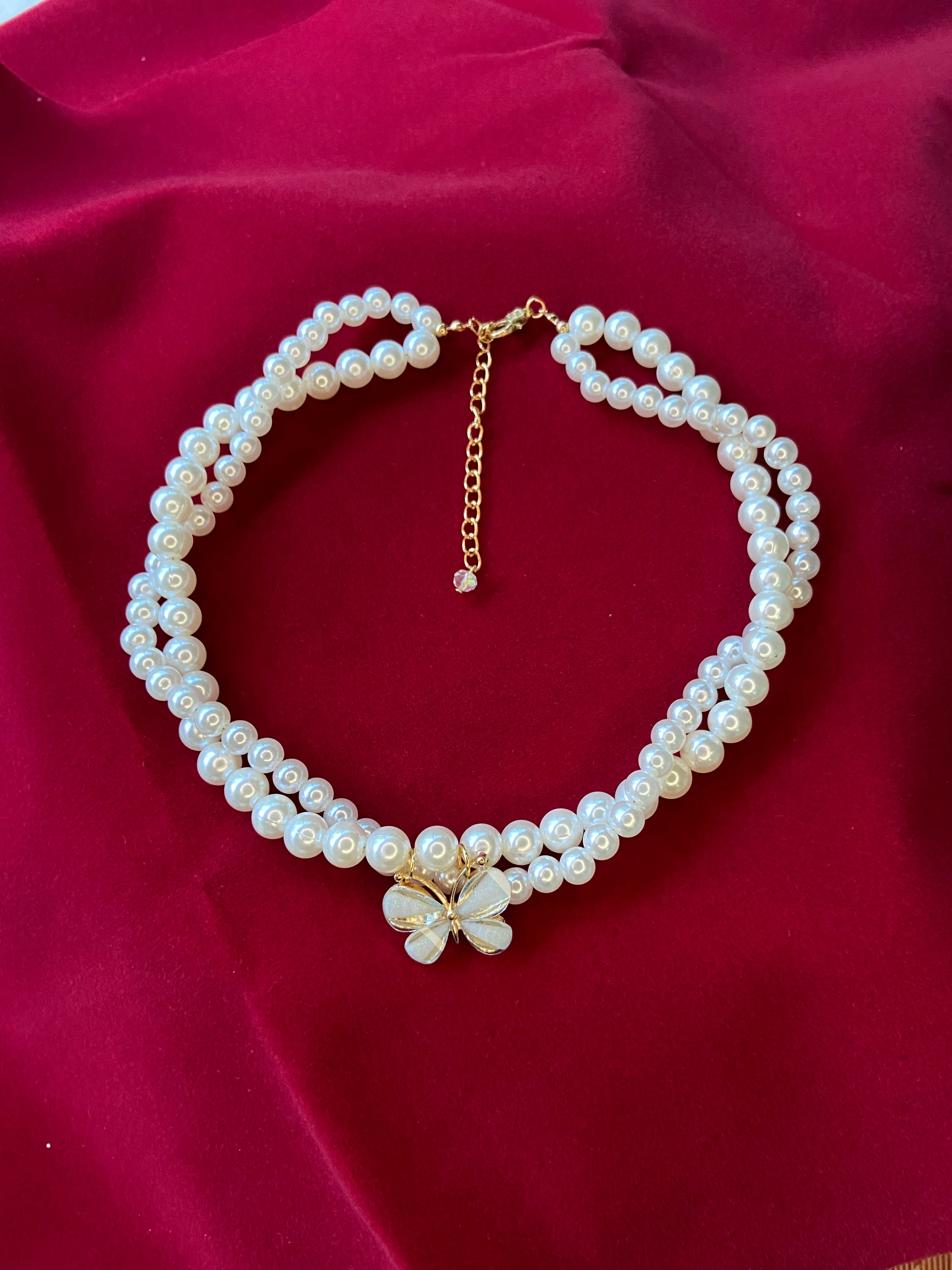 Choker Jardins de Pérolas