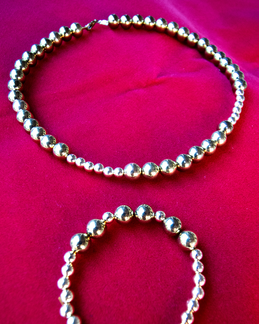 Conjunto Brilho de Aço Dourado