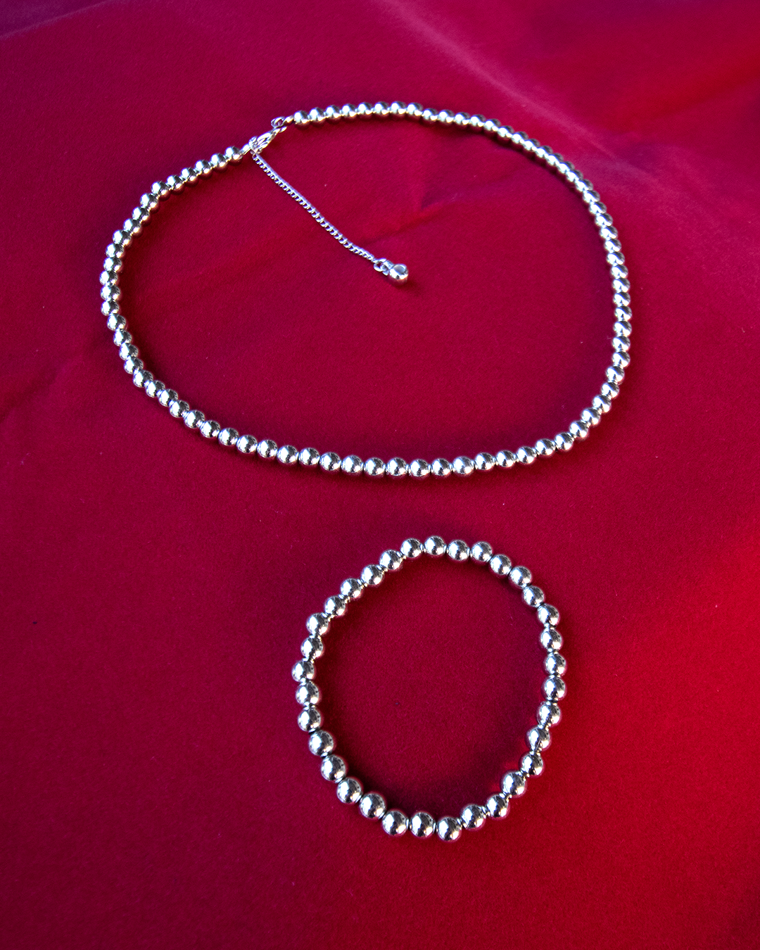 Conjunto Essência Prateada (Aço)