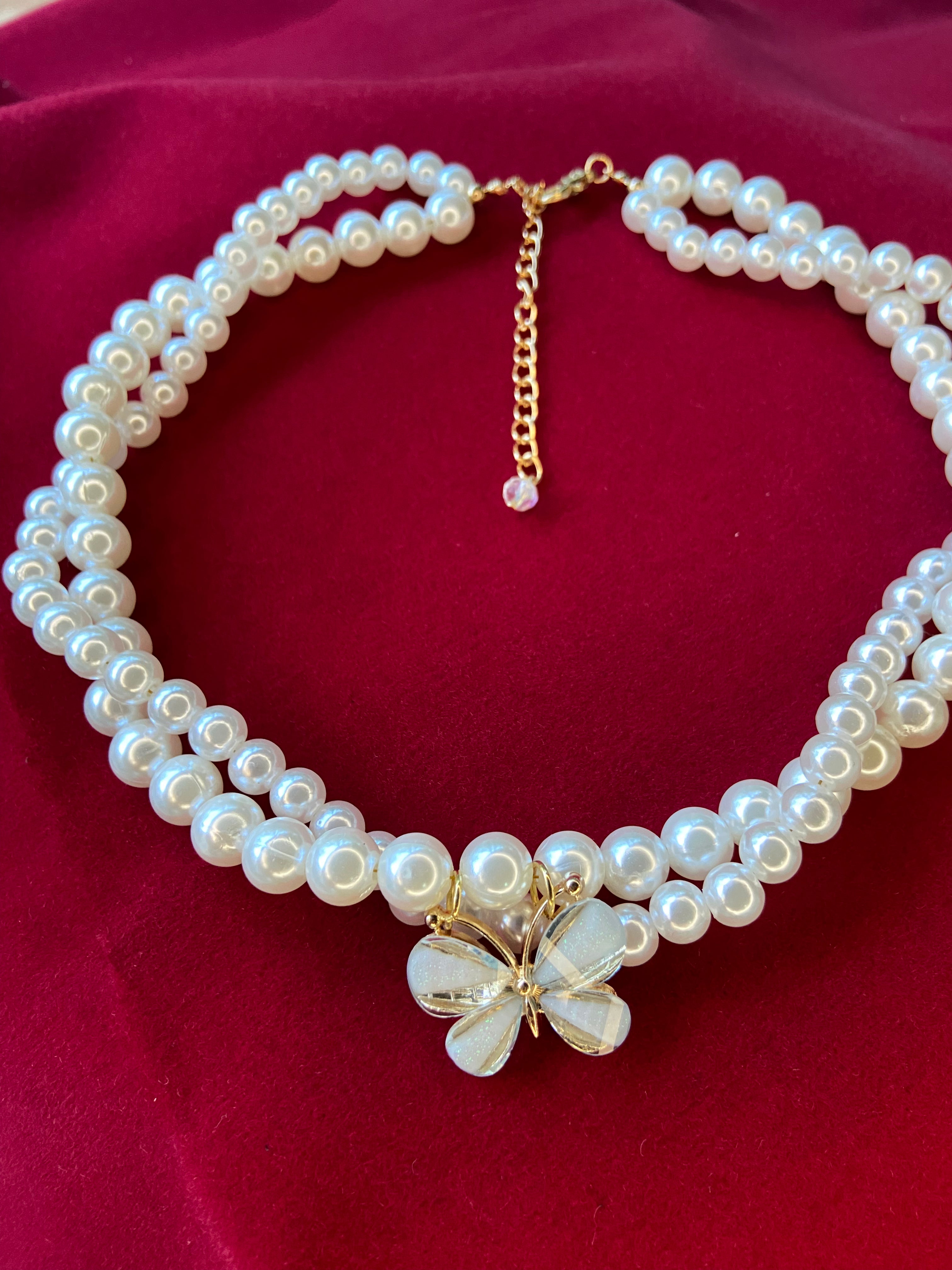 Choker Jardins de Pérolas