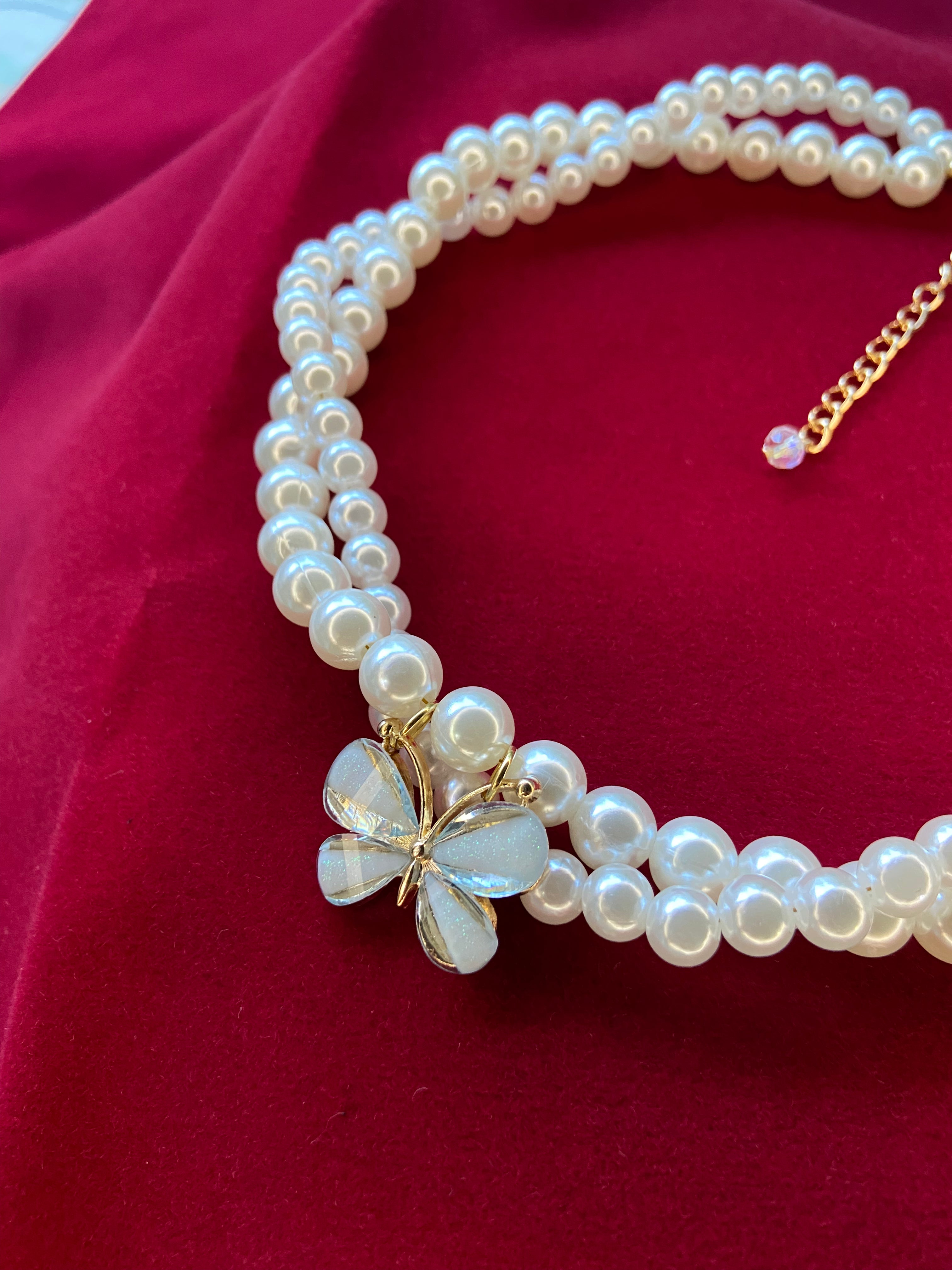 Choker Jardins de Pérolas